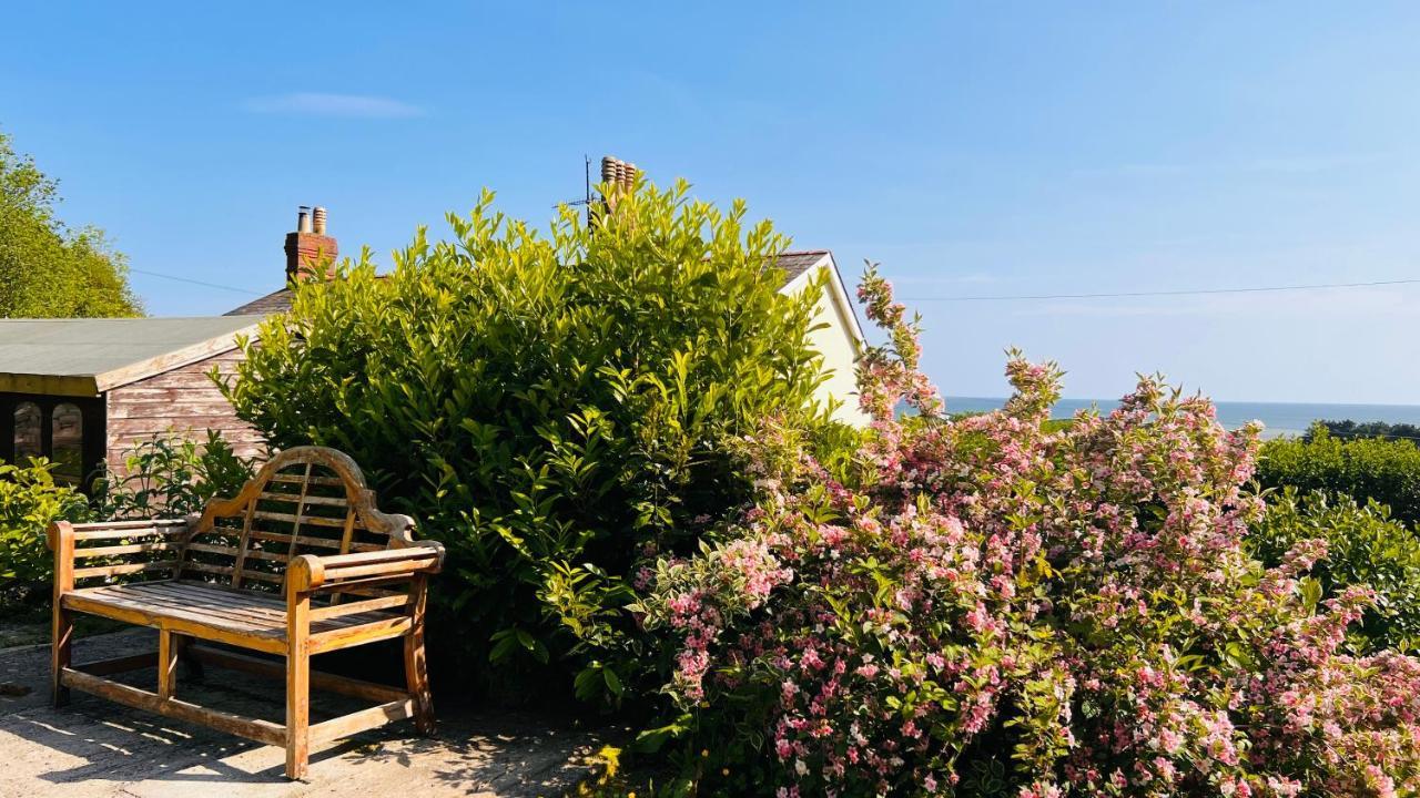 Gordy Hall -Sea Facing Welsh Cottage With Stunning Views Pendine Exterior foto